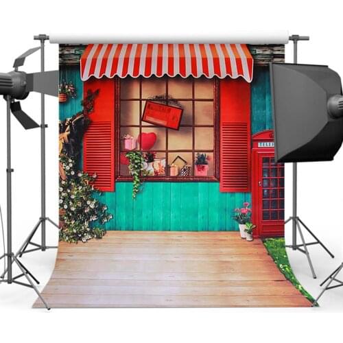 Mehofoto Wood Floor Background for Photography Old Master Windows Backdrop for Photo Studio Computer Printed CM-5249