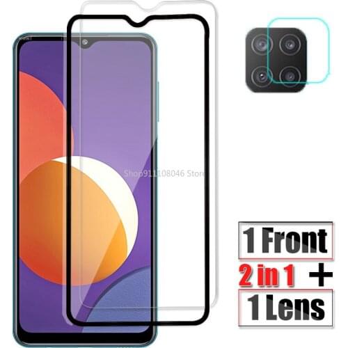 Screen Protective Glass For Samsung Galaxy M12 A12 Tempered Glass For Samsung A11 M11 Glass Camera Len Protector Film On Galax