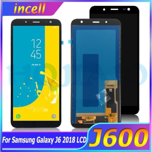 LCDs For Samsung J600 J6 2018 Adjust LCD Display Touch Screen Digitizer Assembly For Samsung Galaxy J6 J600F Iron