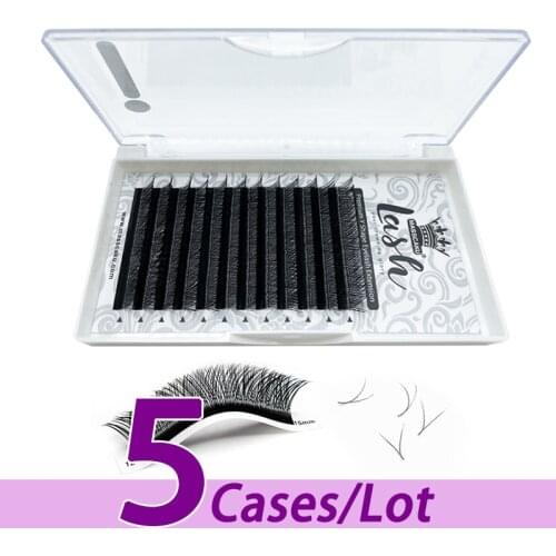 5pcs/lot Free sample 12rows Handmade Eyelashes Extensions YY Mink Eyelash Extension 8-15 mm Matte Black Individual Eyelashes