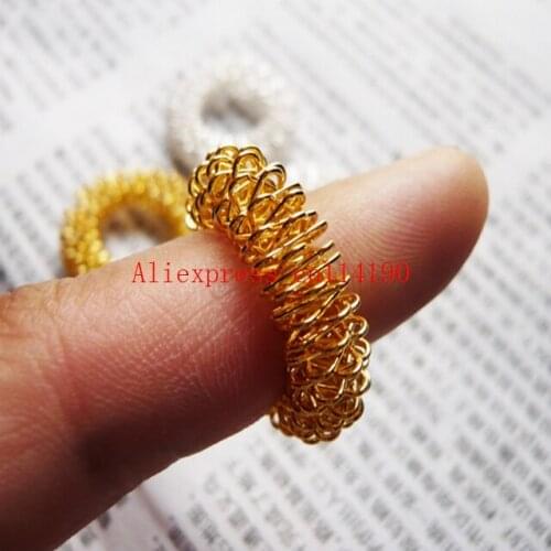 500pcs/lot Finger Massage Ring Acupuncture Ring Health Care Body Massager