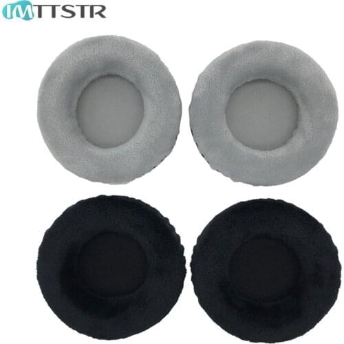 IMTTSTR 1 Pair of Velvet leather Ear Pads earpads earmuff Replacement for Logitech H390 H600 H609 H760 H 390 600 609 Headphones