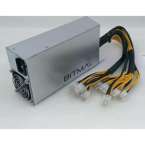 BITMAIN APW3 1600W BTC LTC DASH ETH Miner Power Supply For ANTMINER S9 T9 V9 Z9 DR3 L3 E3 X3 Baikal X10 G28 Innosilicon A9 D9