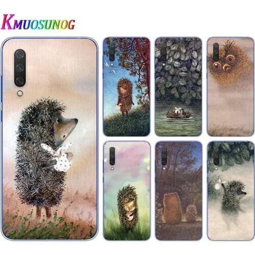 Hedgehog in the Fog For Xiaomi Mi 11i 11 10i 10T 10 9T 9SE 9 8 A3 CC9 CC9E Note 10 Lite Pro Ultra Soft Phone Case