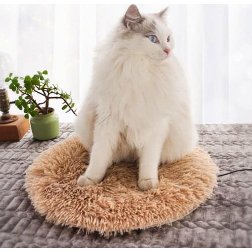 Cat bed Electric Heating Mat, Electric Heating Pad for Cats and Dogs, Warm Blanket for Pets During Winter