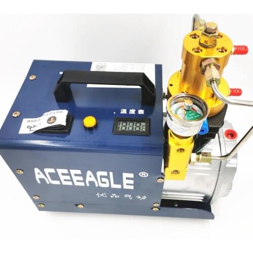 220V 1.8KW 30 Mpa Electric Air Compressor High Pressure Air Pump pneumatic Airgun PCP Inflator Pressure setting