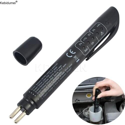 Kebidumei 2018 Hot diagnostic tool Car Braker oil 5 LED Indicator Tester Detection Pen Vehicle Tools for BMW For Audi Car