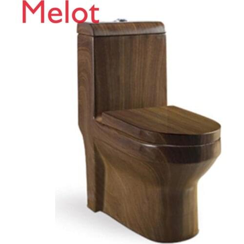 Ceramic color stone wc toilet bowl bathroom marble wc toilet seat wooden closet