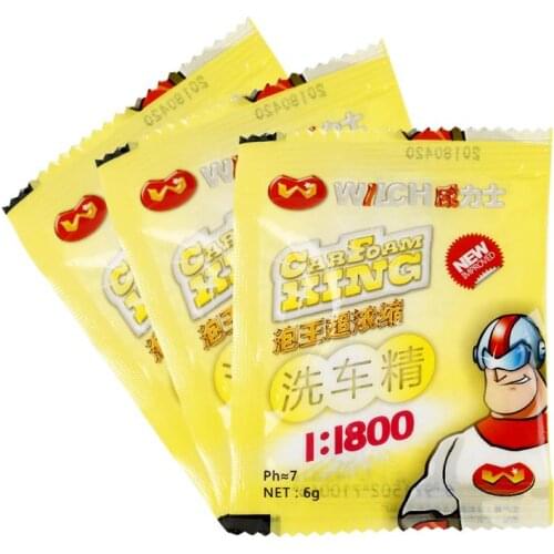 10pc Car Wash Powder Concentrated High-bubble Car Cleaning Products Automobiles Cleaning Accessories Car Styling