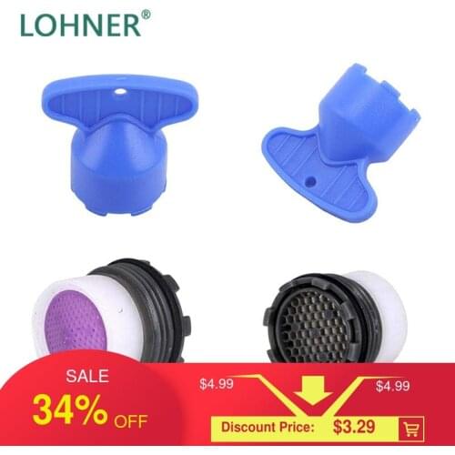 Lohner Sale Faucet Bubbler Tap Male Thread Key For Aerator Water Saving External Concealed Kitchen Llave Grifo Aireador