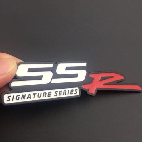 3D Metal SSR Sticker Logo Badge Emblem Car Body Trunk Decal Accessories For Chevrolet Captiva Trax Equinox Cavalier Cruze Malibu