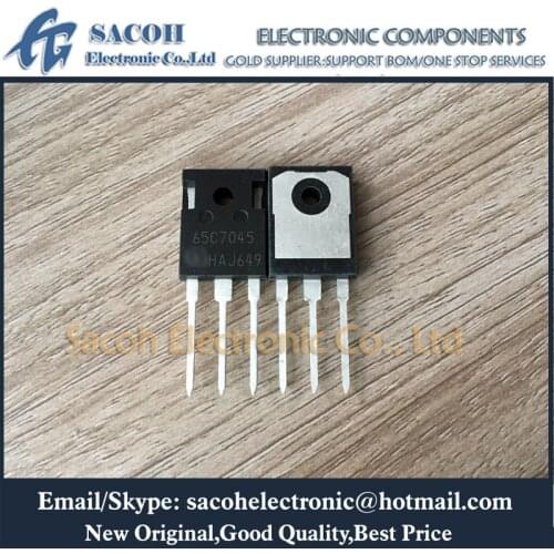 Free Shipping 10Pcs IPW65R045C7 65C7045 IPW65R065C7 65C7065 TO-247 46A 650V Power MOSFET