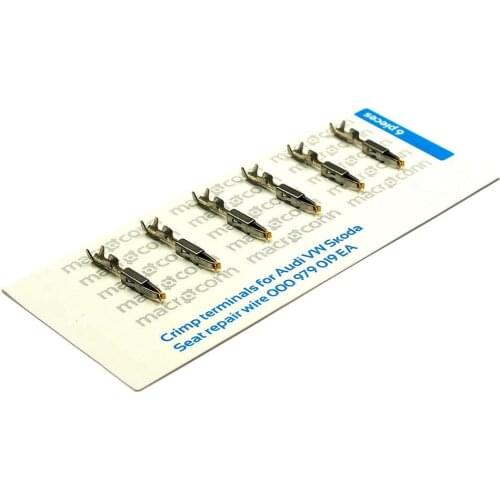 50/100pcs/lot Crimp Terminals (Pins) For Repair Wire 0.50mm2 For Audi VW Skoda Seat 000979019EA