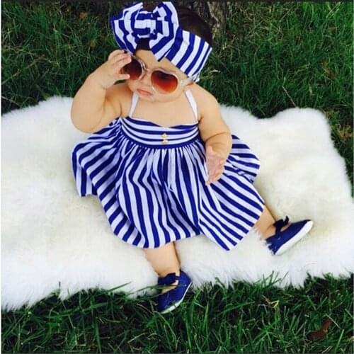 Baby Kids Girls Toddler Princess Dresses Party Tutu Casual Dress + Headband Cute