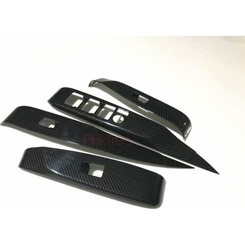 Armrest Lift Button Inner Door Window Glass Switch Panel Cover For Toyota Camry 2018 Normal Type Car Styling Accessories