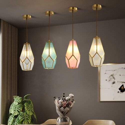 Modern Fashion Pendant Lights Furniture Decoration For Dining Room Bathroom Kitchen Different Shape Two Colors