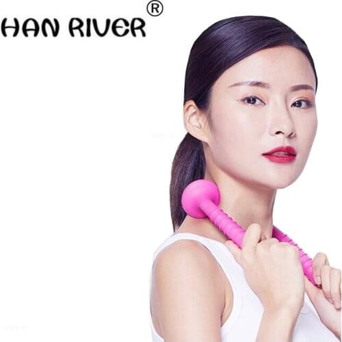 HANRIVER 2018 Cervical spine massager manual household handheld kneading clip neck shoulder neck massager