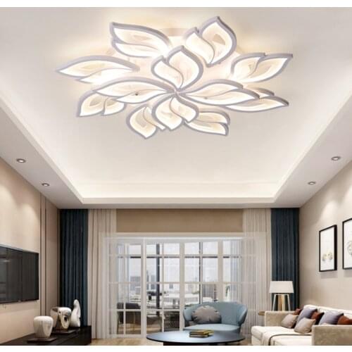 Factory direct sale LED chandelier modern bedroom smart APP living room LED ceiling lamp villa lighting hotel ceiling light
