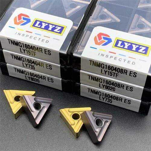TNMG160404R ES VP15TF UE6020 US735 TNMG CNC Cermet Grade carbide inserts milling tools Turned Blades Use MTGNR