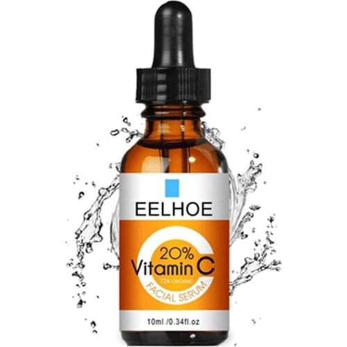 VC Serum Vitamin C Hyaluronic Acid Serum 20% for Face Anti Aging Essential Oil Moisturizing Cream