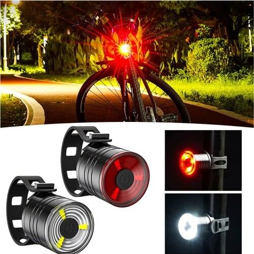 Bicycle Taillight Three-Speed DimmingLed Bike Light Flash Tail Rear Lights For Mountain Road Mtb Bike Seatpost Bike Accessories