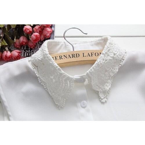 2016 Shirt Collares Denim Blue Striped Fake False Collar Fashion Apparel Accessories Unisex Women Detachable Choker Necklace