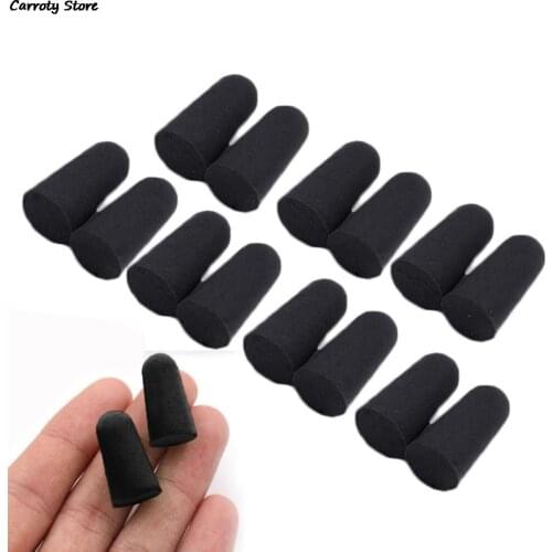 20Pcs /10Pairs Travel Sleep Noise Prevention Earplugs Noise Reduction For Travel Sleeping Soft Conical Foam Ear Plugs 1/2/5Pairs