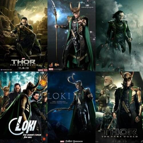 5D Diamond Painting Marvel Movie Character Image Loki Avengers Diamond Embroidery Cross Stitch Kit Mosaic Home Decoration Gift