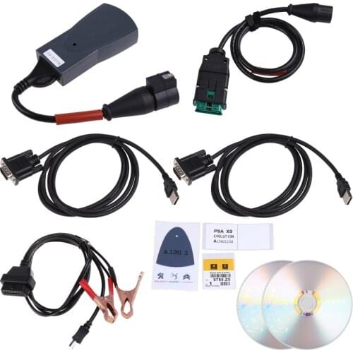 A0NE Full Chip Rev C Lexia 3 Diagnostic Interface USB Scanner Pp2000 Lexia3 Citroen with Multiplexor CAN-BUS Interface