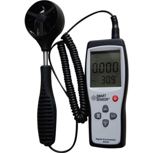 Anemometer Digital LCD Display Split Type Wind Speed Meter