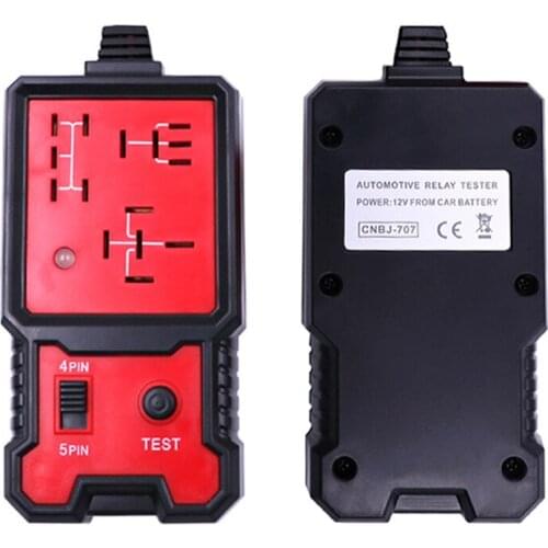 Automotive Relay Tester 12V Electronic Car Battery Checker Tool Automobile relay tester Plastic + Metal Relay analyzer Hot Sale