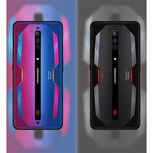 For Nubia Red Magic 6 Pro Case Magic6 Tempered Glass Hard Back Cover Soft TPU frame For Nubia Red Magic 6 NX669J Phone Cases