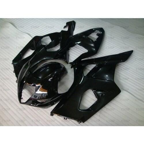GSXR 1000 2003 - 2004 K3 Body Kits GSXR1000 04 Fairings GSXR1000 04 Glossy Black Fairing Kits