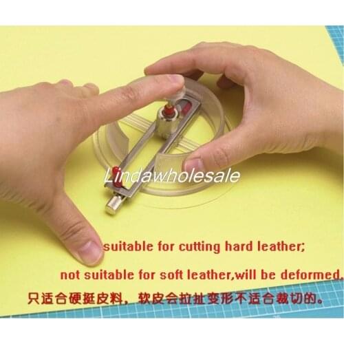 Leather tools,Japan cutting round knife,leather cutter 1.8-17cm diameter,leather craft tools