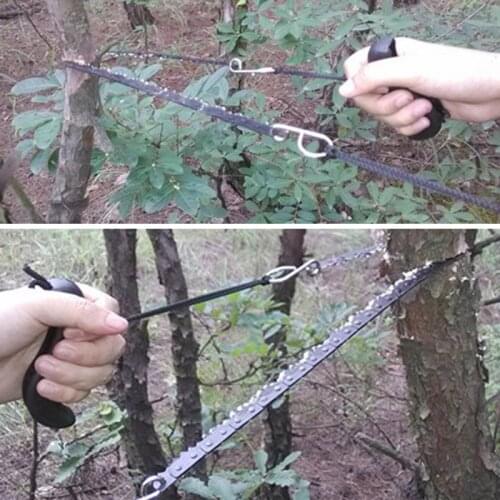 48cm Saw Cutter Camp Tool Bushcraft Wood handsaw Hike Outdoor Fretsaw Forest tree branch mountain Survive Hunt Fish Cut Chain
