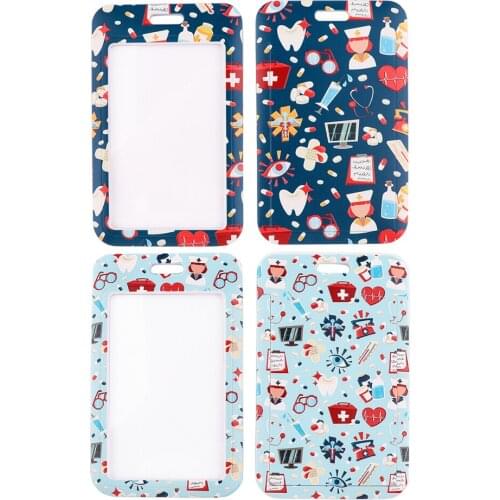 PC3219 Medical Equipment Nurse Card Holder ID Holder Bus Card Holder Staff Card Lanyard For Keys Phone DIY Hang Rope