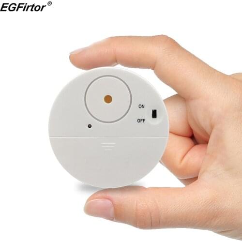 Security Alarm Vibration Alarm Detector Magnet Glass Window Door Shock Sensor Wireless Anti-theft Alarm Detector