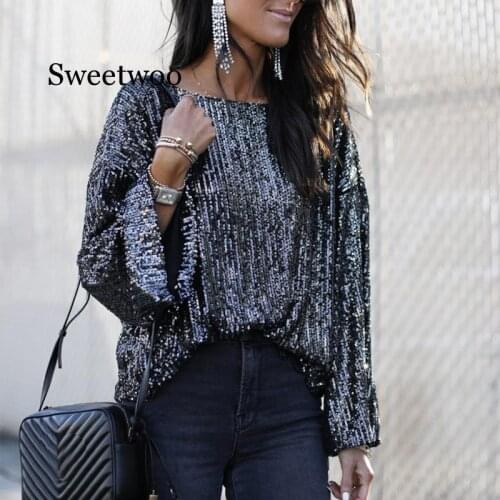 SWEETWOO Black Blouses