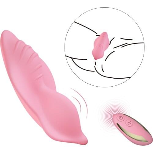 Top Sex Toy Wearable In Panties Clit Teasing Vibrator Nipple Massager Remote Control