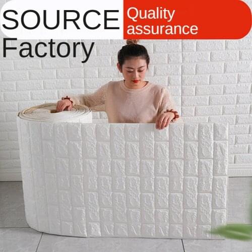 3D Waterproof Self-adhesive Wallpaper, Furniture Decoration Wallpaper