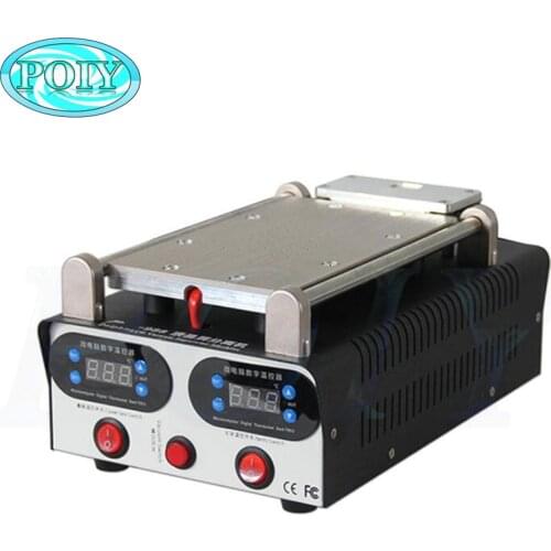 LCD Separator Machine EraSmart TBK-006 2in1 7 inch Vacuum Metal Body LCD Screen Manual Separator + Bezel Frame Separa