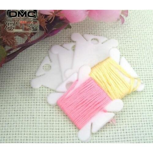 20-1000PCS Embroidery Thread holder Floss Craft Bobbin Cross Stitch Storage Holder Plastic Sewing Thread Board Card Thread Orga