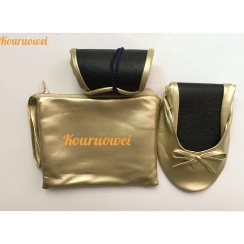 2016 Free shipping after party ladies wedding gift bowtie flat shoes with bag packing