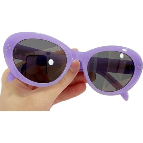 2021 Fashion Multicolor Oval Sunglasses For Women Men Luxury Brand Design Acetate Acrylic Frame Eyewear Oculos De Sol Feminino