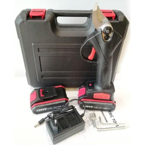 Cordless Pruner Lithium-ion Pruning Shear Efficient Electric Scissors Bonsai Electric Tree Branches garden tools