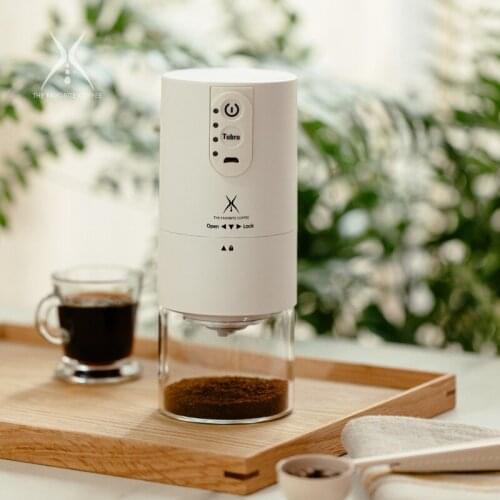 Household mini espresso Portable Electric USB-Coffee Bean Grinder Rechargeable Grinder With Adjustable Coarsen 5.5w 2000mAh