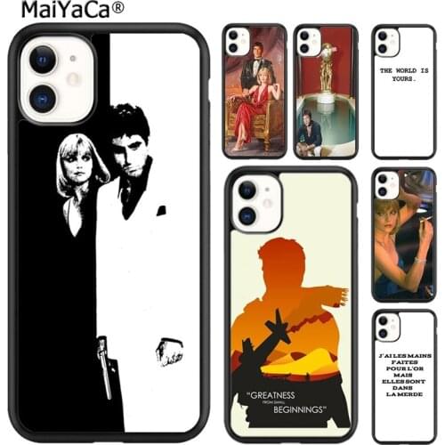 MaiYaCa Scarface Elvira Hancock Phone Case Cover For iPhone 5 SE 6 6s 7 8 plus X XR XS 11 12 pro max Samsung Galaxy S8 S9 S10