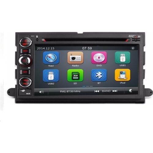 For Ford F150 F-150 F250 F-250 F350 F-350 F450 F-450 F550 F-550 In Dash GPS Navigation Double 2 Din Head Unit DVD Car Player CAM