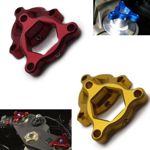 For Kawasaki ZX6R ZX 6R 2007-2008 Motorcycle Accessories Suspension Fork Preload Adjusters CNC Aluminum 19mm