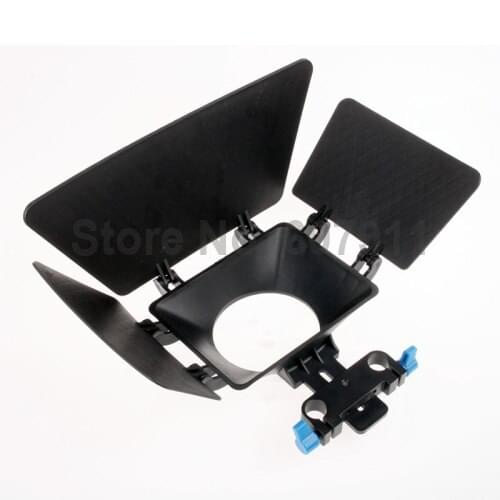 HOT DP-500 DP500 DSLR Matte Box for 15mm Rail Rod Suppot Follow Focus Rig 60D 5DII